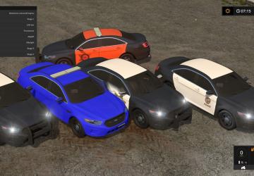 Ford Taurus Police 2013версия 1.0 для Farming Simulator 2017 (v1.5.3.1)