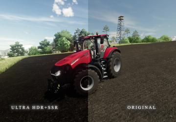 ReShade (Ultra HDR + SSR)версия 1.0 для Farming Simulator 2022