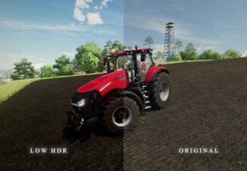 ReShade (Low HDR)версия 1.0 для Farming Simulator 2022