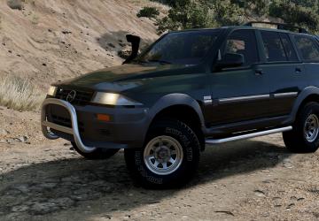 SsangYong Mussoверсия 1.1 для BeamNG.drive (v0.34.x)