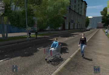 Shopping Cartверсия 15.02.20 для City Car Driving (v1.5.8, 1.5.9)