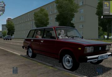Аддон «Пассажиры» для ВАЗ 2104версия 1.0 для City Car Driving (v1.5.9)