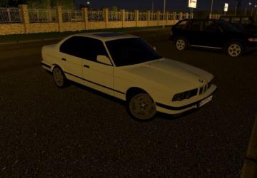BMW E34 525i 1995версия 11.01.20 для City Car Driving (v1.5.9)