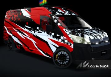 687 Bros Toyota Hiace 2jzверсия 1.0 для Assetto Corsa