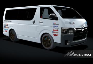 TOYOTA HIACE RACEZONEверсия 1.0 для Assetto Corsa