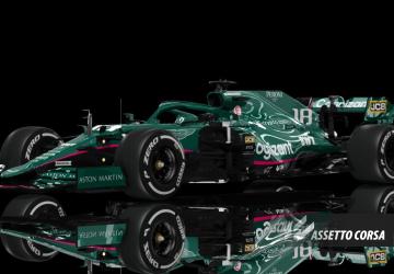 Aston Martin AMR21версия 1 для Assetto Corsa