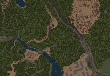 Карта «Лешачьими тропами»версия 09.09.23 для Spintires: MudRunner (v25.02.21)