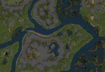 Карта «Горная»версия 1 для Spintires: MudRunner