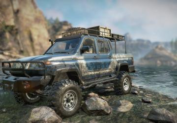 Khan 317 Sasquatchверсия 2.1 для SnowRunner (v17.3)