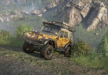 Tuz-166 «Botchling»версия 1.2 для SnowRunner (v17.3)