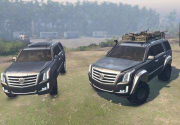 Cadillac Escalade 2016версия 1 для SpinTires (v03.03.16)