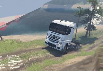 Mercedes-Benz MP4 AFBверсия 23.04 20 для SpinTires (v03.03.16)