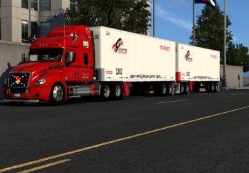 Freightliner Cascadia 2019 AGPверсия 1.0 для American Truck Simulator (v1.46.x)