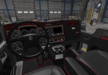 Kenworth W900L Interior Add-onsверсия 1.0 для American Truck Simulator (v1.46.x)