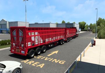 Прицеп Jaulasверсия 1.0 для American Truck Simulator (v1.46.x)