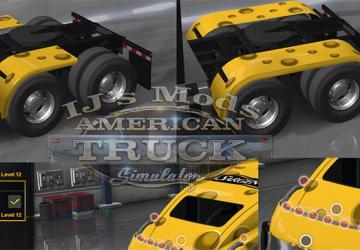 Accessory  Parts for SCS Trucksверсия 7.5.2 для American Truck Simulator (v1.46.x)