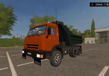 Камаз 55111 после кап-ремонтаверсия 0.02 для Farming Simulator 2017 (vFarming simulator 17)