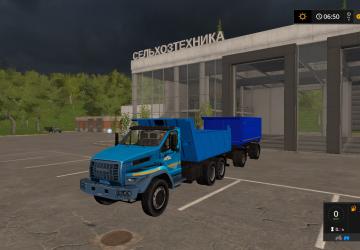 Урал NEXT 6x4 - Самосвалверсия 1.0 для Farming Simulator 2017 (v1.5.3.1)
