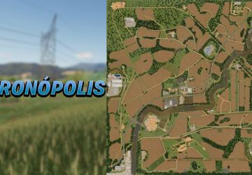 Русская версия карты Agronópolis (Агронополь)v1.0.0.0 для Farming Simulator 2019 (v1.7х)