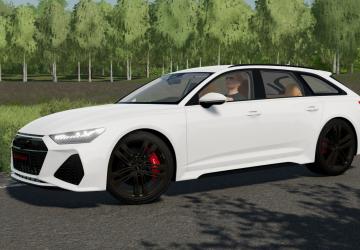 Audi RS6 Avantверсия 1.0.0.0 для Farming Simulator 2022 (v1.14.x)