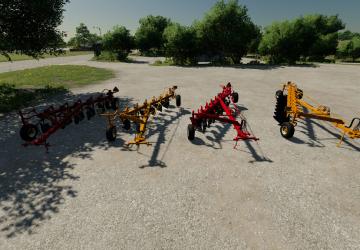 Case IH-720 Plow Packверсия 1.0.0.0 для Farming Simulator 2022