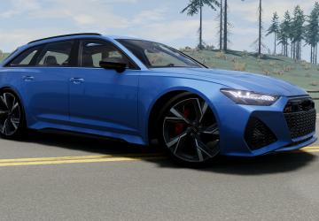 Audi RS6 (C8)версия 2.0 для BeamNG.drive (v0.33.x)