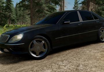 Mercedes-Benz S-Class (W220)версия 1.0 для BeamNG.drive (v0.33.x)