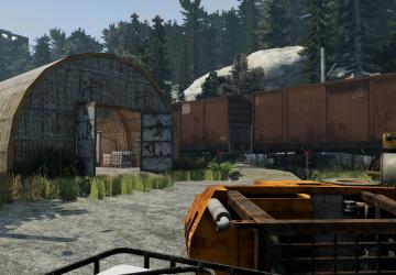 Карта «Turnip Hill Hangar Yard, Stalburg (INFRA)»v1.02 для BeamNG.drive (v0.33.x)