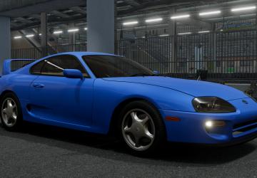 Toyota Supra (JZA80)версия 1.2 для BeamNG.drive (v0.33.x)