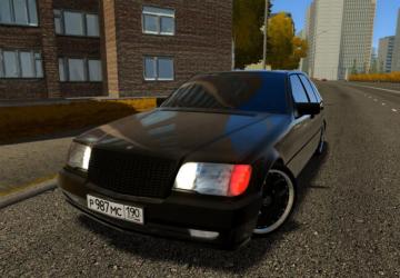 Mercedes-Benz W140 S600версия 1.0 для City Car Driving (v1.5.9)