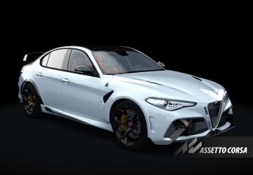 Alfa Romeo Giulia GTAmверсия 1.2 для Assetto Corsa