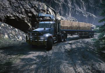 Freightliner M916A1 «Oni»версия 1.0 для SnowRunner (v17.3)