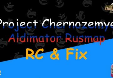 Project Chernozemye - RusMap RC & Fixверсия 1.0 для Euro Truck Simulator 2 (v1.54.x)