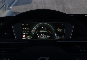 Volvo FH5 Improved Dashboardверсия 1.1 для Euro Truck Simulator 2 (v1.54.x)