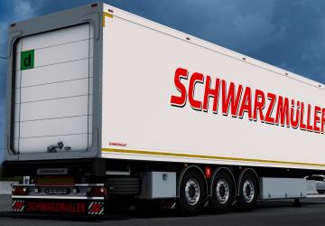 Schwarzmuller Kos T3/Eверсия 1.6 для Euro Truck Simulator 2 (v1.54.x)