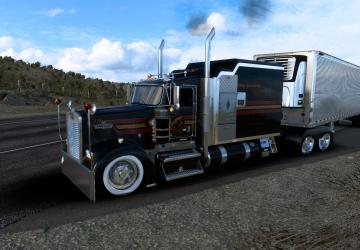 Kenworth W900 Long Texas Editionверсия 1.0 для American Truck Simulator (v1.46.x)