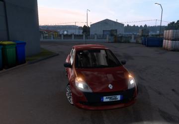 Renault Сlio RSверсия 1.0 для American Truck Simulator (v1.46.x)