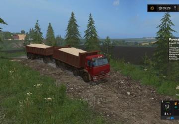 Пак КамАЗ для карты «Россия»версия 3.1.0.0 для Farming Simulator 2017 (v1.5.3.1)