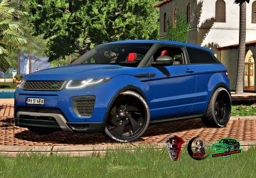 Range Rover Evoque Coupeверсия 1.0.0.0 для Farming Simulator 2019 (v1.7x)