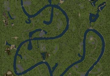 Карта «Голубая Лента»версия 1 для Spintires: MudRunner