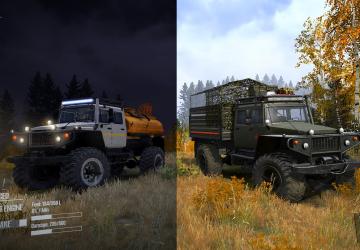 Пак GAZ-SiVERверсия 2 для Spintires: MudRunner (v25.02.21)