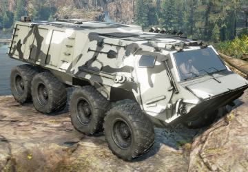 GWC BTR 375версия 1.1.0 для SnowRunner (v17.3)