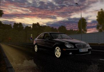 Mercedes-Benz C32 AMGверсия 1.0 для City Car Driving (v1.5.9, 1.5.8)