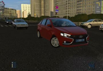 LADA VESTA 1.6 MTверсия 1.0 для City Car Driving (v1.5.9)