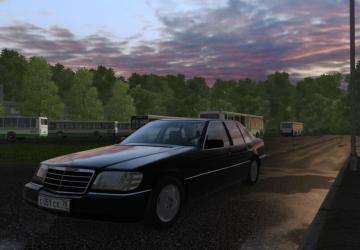 Mercedes S600 W140версия 1.0 для City Car Driving (v1.5.8)
