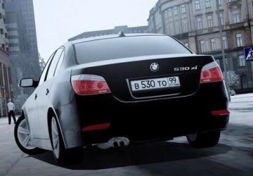 BMW 530Xi Е60версия 1.0 для City Car Driving (v1.5.8)