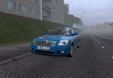 Toyota Avensis 2.0 D4 Dверсия 1.0 для City Car Driving (v1.5.9)