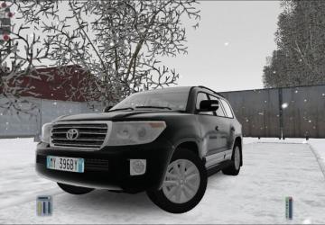 2016 Toyota Land Cruiser 200версия 1.0 для City Car Driving (v1.5.8, 1.5.9)