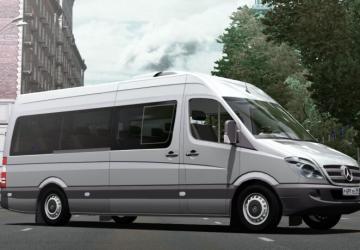 Mercedes-Benz Sprinter 313 CDIверсия 1.0 для City Car Driving (v1.5.8, 1.5.9)