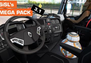 SiSL’s Mega Packверсия 3.3.3 для Euro Truck Simulator 2 (v1.51.x, - 1.54.x)